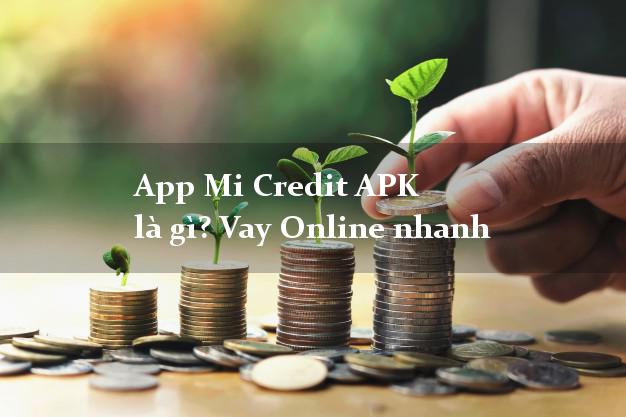 App Mi Credit APK là gì? Vay Online nhanh