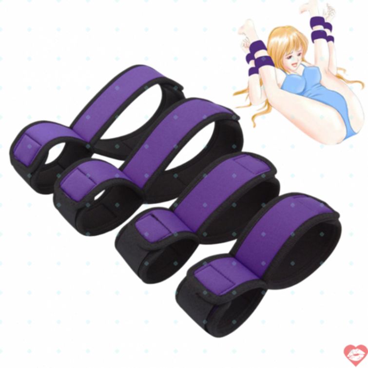 Bộ đai trói tay chân SM kích thích mạnh mẽ 