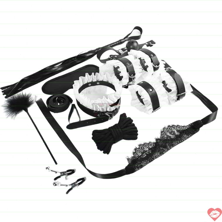 Bộ BDSM trói cô hầu gái gợi cảm tăng khoái cảm 