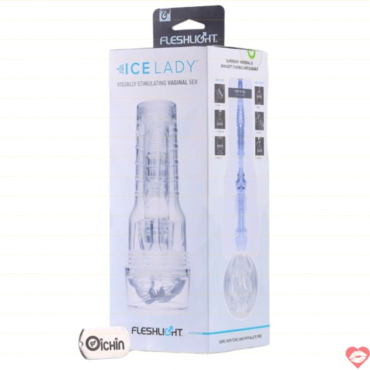 Âm đạo giả trong suốt Ice Lady kích thích mạnh 