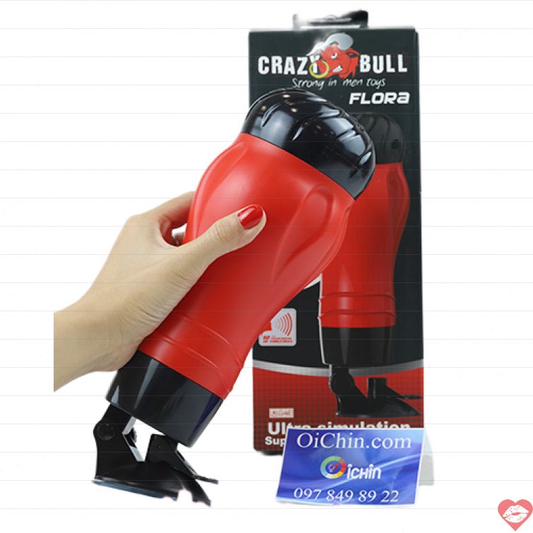 Âm đạo giả gắn tường rung mạnh kích thích 