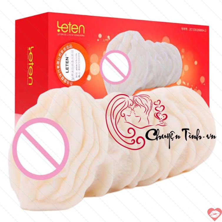 Âm đạo giả Leten 3D ruột đỏ mềm mịn chân thực 