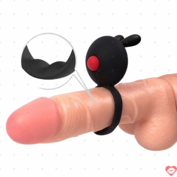 Vòng rung tai thỏ 2in1 RinBit tăng khoái cảm kéo dài 
