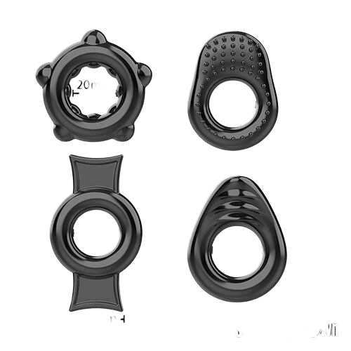  Giá sỉ Bộ 4 vòng đeo dương vật bằng silicone chống xuất tinh sớm  có tốt không? 