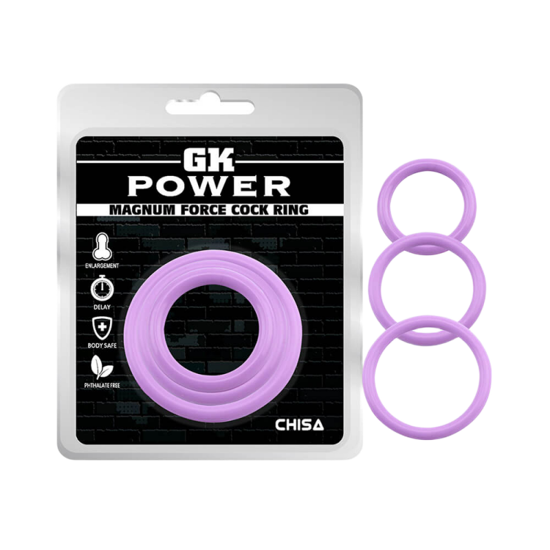 Sỉ Vòng đeo kéo dài thời gian Chisa Magnum Force Cock Ring - Purple  giá sỉ 