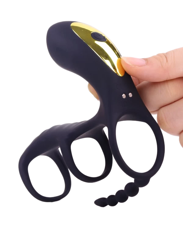  Bỏ sỉ Penis Testicle Stimulator rung kèm thổi âm vật và tăng kích cỡ  hàng xách tay 