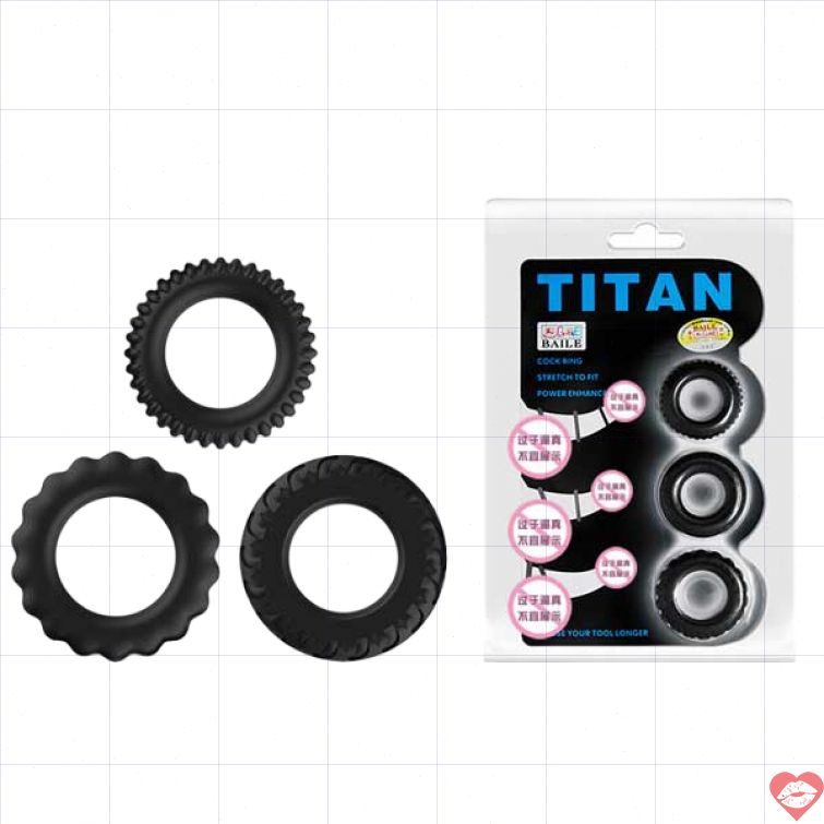 Bộ vòng đeo Titan silicon kéo dài thời gian chống xuất sớm 