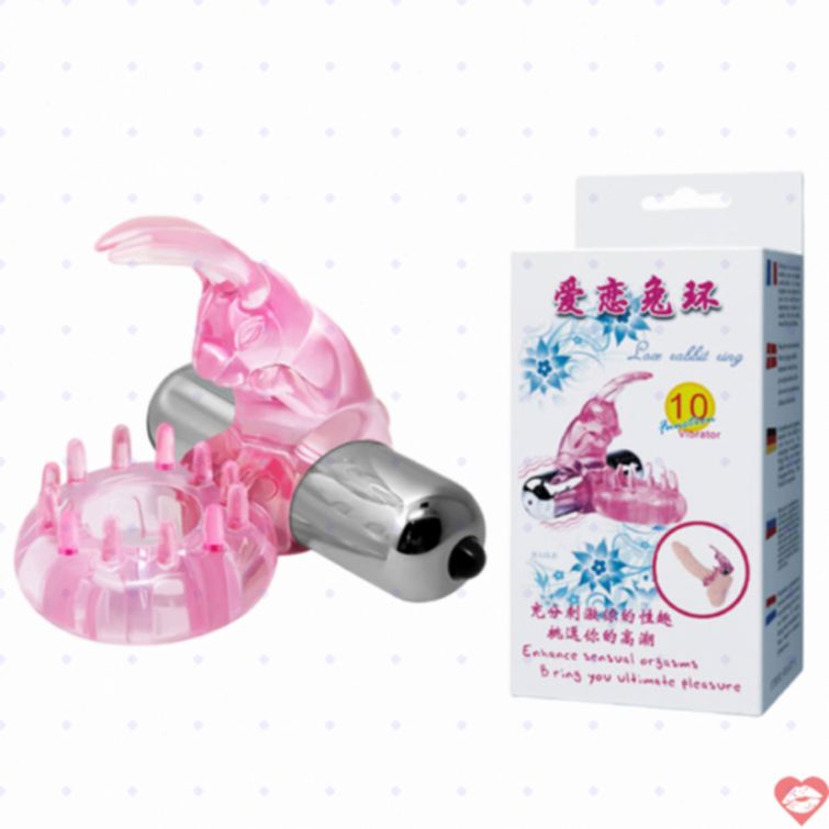 Vòng rung tai thỏ Baile tăng khoái cảm mạnh 