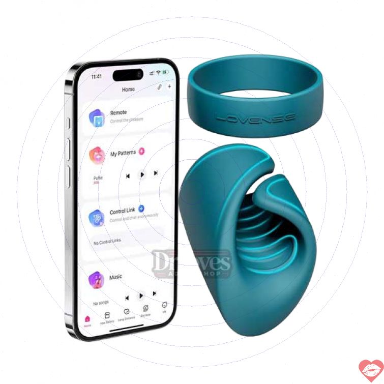 Vòng rung Lovense Gush điều khiển app mạnh 
