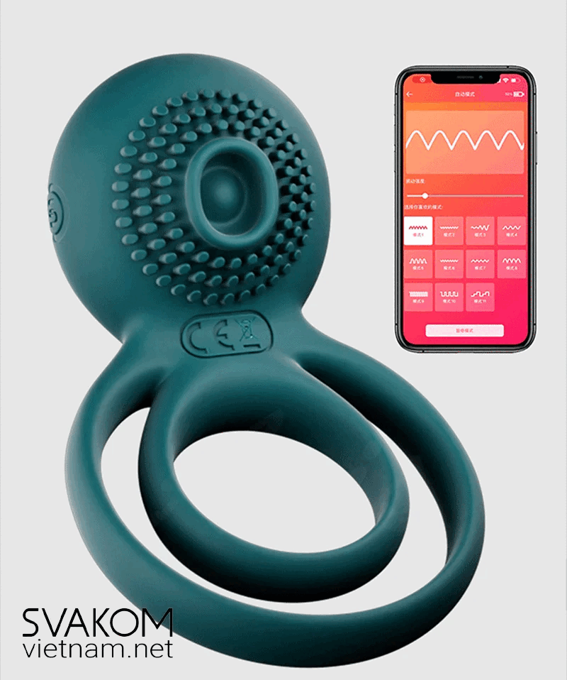 Vòng rung quai đeo điều khiển app cao cấp chống tuột 