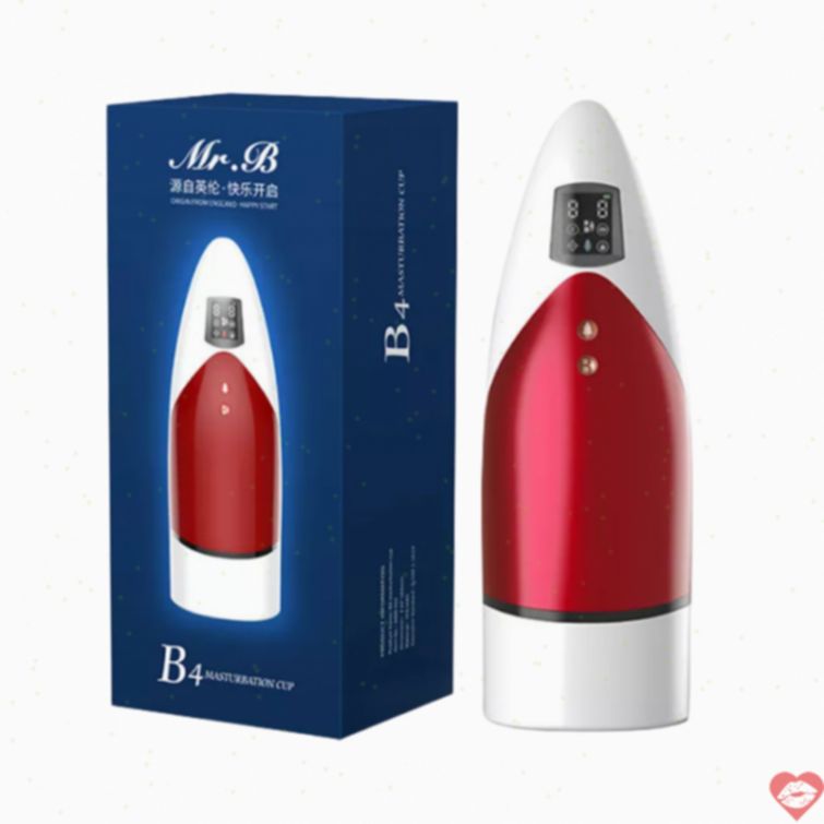 Âm đạo giả MrB B4 rung hút đa năng cực sướng 