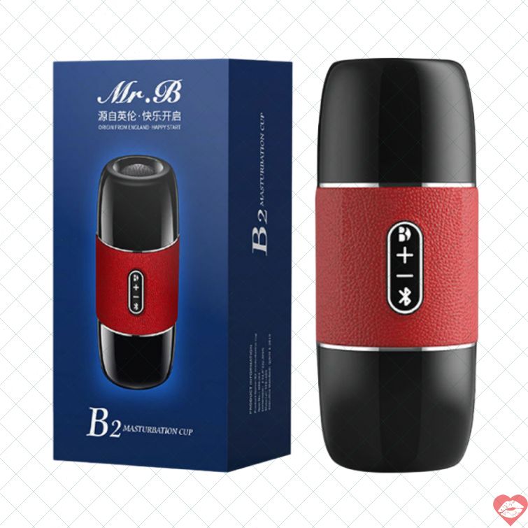 Âm đạo giả Mr B B2 rung nén đa năng 