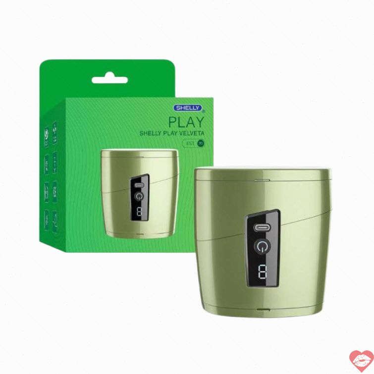 Âm đạo giả rung thụt Shelly Play nhỏ gọn cực phê 