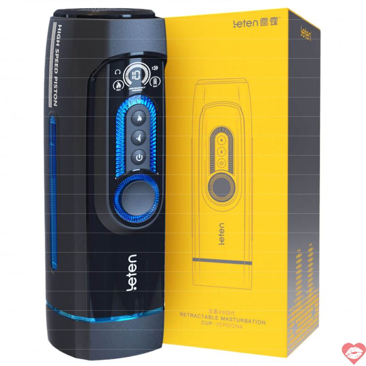 Máy thủ dâm Leten cao cấp bú mút thụt nhiệt đa năng 