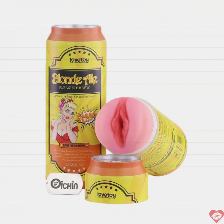Cốc thủ dâm lon bia Lovetoy ngụy trang độc đáo 