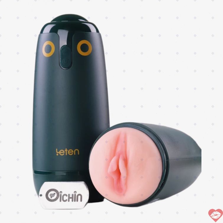 Cốc thủ dâm rung thông minh điều khiển app Leten 