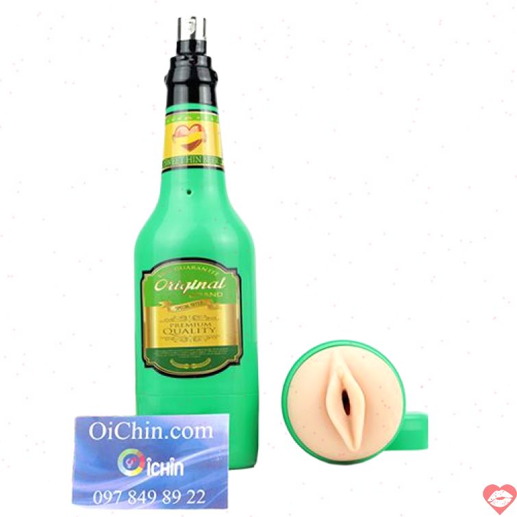 Cốc thủ dâm ngụy trang chai bia mềm mịn cực sướng kín đáo 