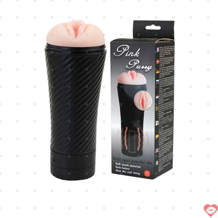 Cốc âm đạo giả rung 7 chế độ Pink Pussy 