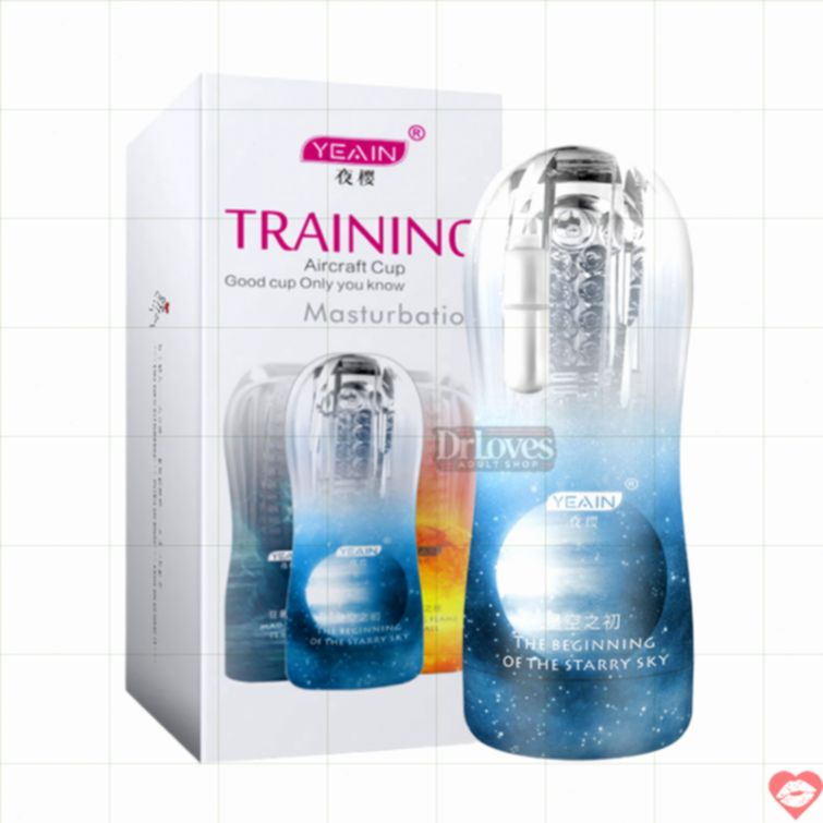 Cốc thủ dâm Yeain Training rung mạnh gân nổi 