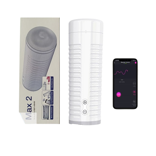  Shop bán Lovense Max 2 âm đạo giả tự động cao cấp rung co bóp điều khiển từ xa bằng smartphone  cao cấp 
