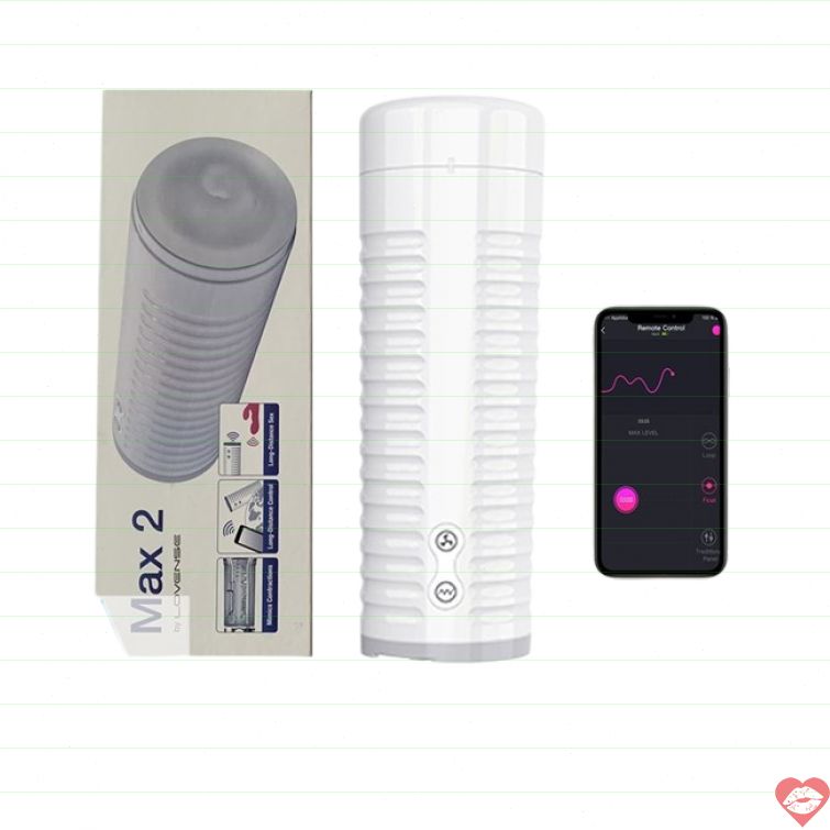 Âm đạo giả Lovense Max 2 rung co bóp điều khiển xa 