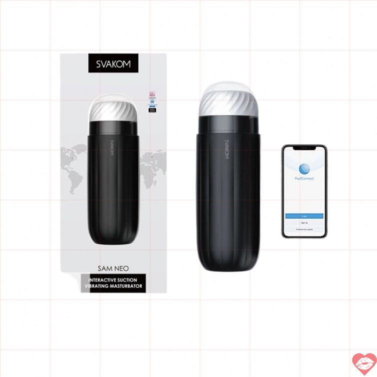 Cốc thủ dâm Svakom tự động rung hút điều khiển app 