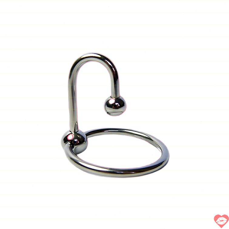 Vòng đeo dương vật inox xuyên niệu đạo kích thích mạnh 