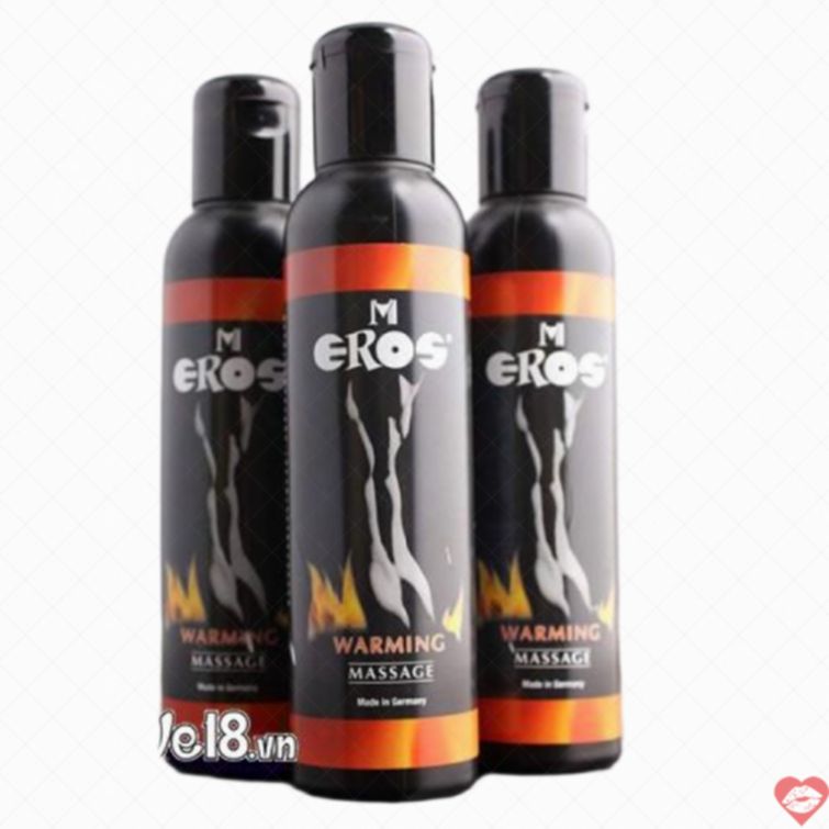Dầu massage Eros warming tăng hưng phấn nóng ấm 