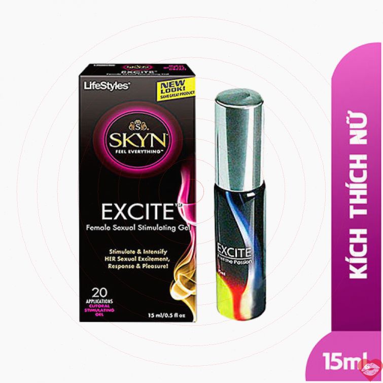 Gel tăng khoái cảm Excite se khít hồng hào 
