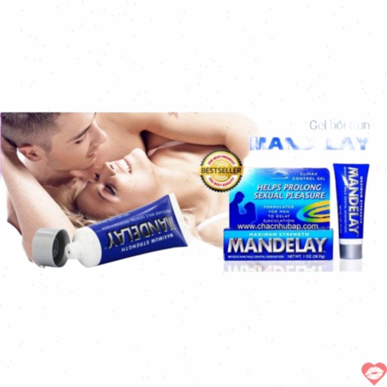 Gel bôi trơn kéo dài thời gian Mandelay 2in1 