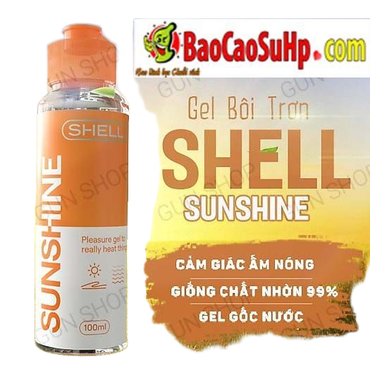  Giá sỉ Gel Shell Warming Shunshine nóng ấm nồng nàn 100ml new 2022  hàng mới về 