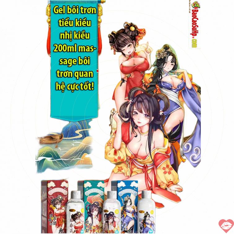Gel bôi trơn massage 200ml trơn mượt cực thích 
