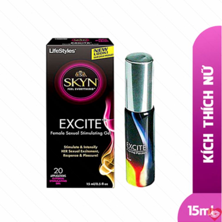 Gel Excite tăng khoái cảm se khít giúp nữ lên đỉnh 