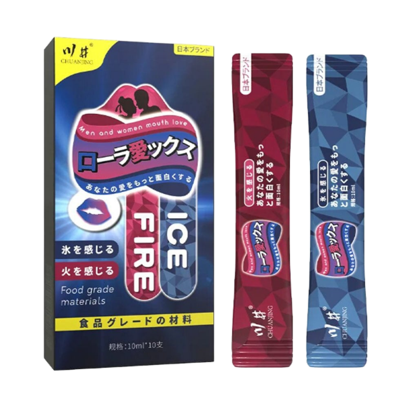  Review Nước tình yêu BJ nóng lạnh Kawaii CJ Japan ICE & FIRE  - 5 gói nóng 5 gói lạnh  loại tốt 