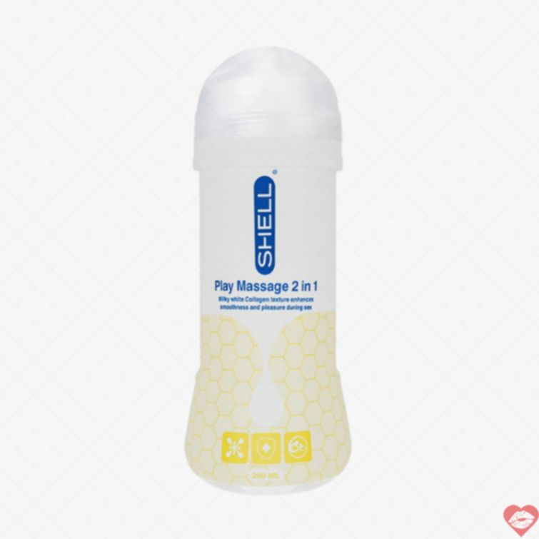 Gel bôi trơn collagen Shell Play 2in1 mịn da kích thích 
