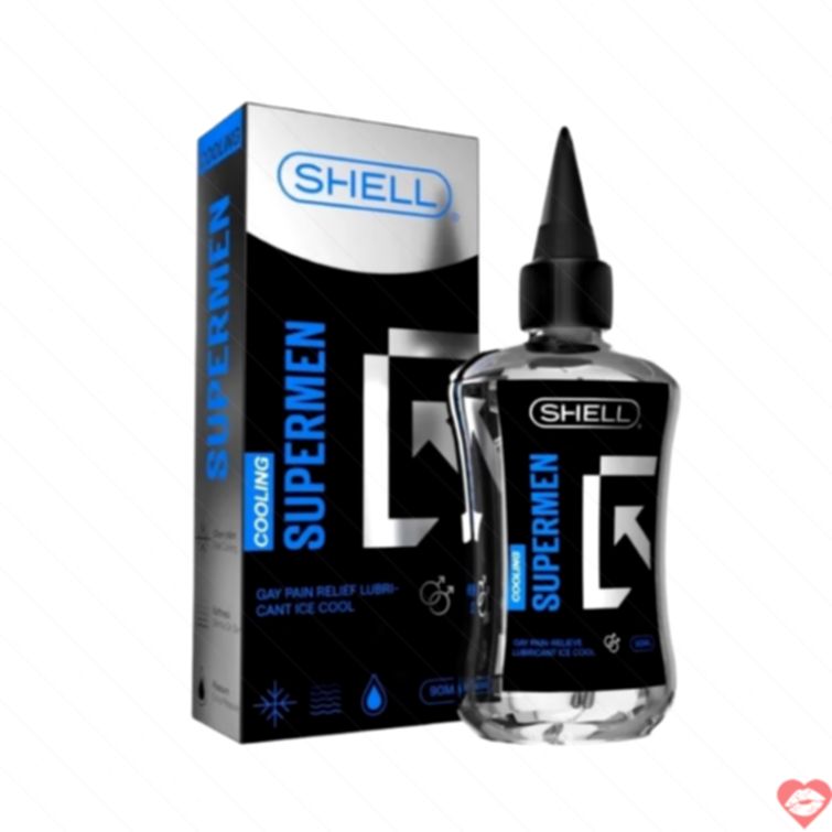 Gel bôi trơn mát lạnh Shell Supermen 90ml 