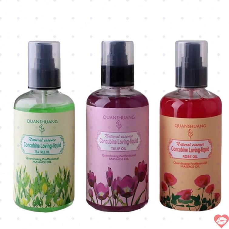 Gel bôi trơn massage hương hoa quyến rũ kích thích 