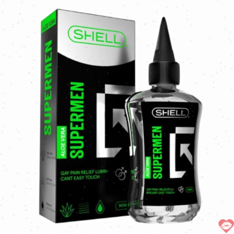 Gel bôi trơn hậu môn Shell Aloe Vera mát lạnh 