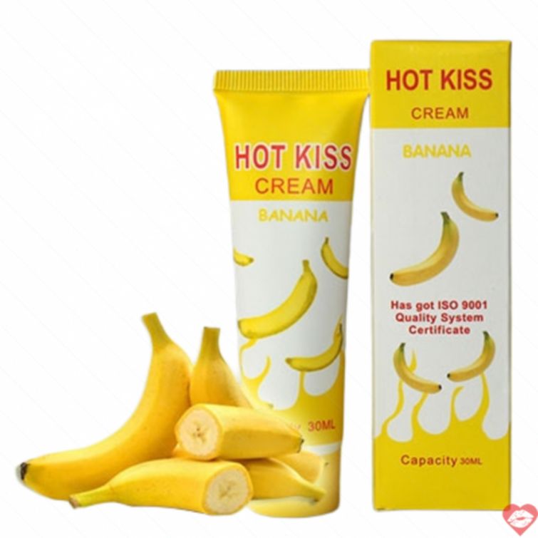 Gel bôi trơn HotKiss chuối 30ml mềm mịn kích thích 