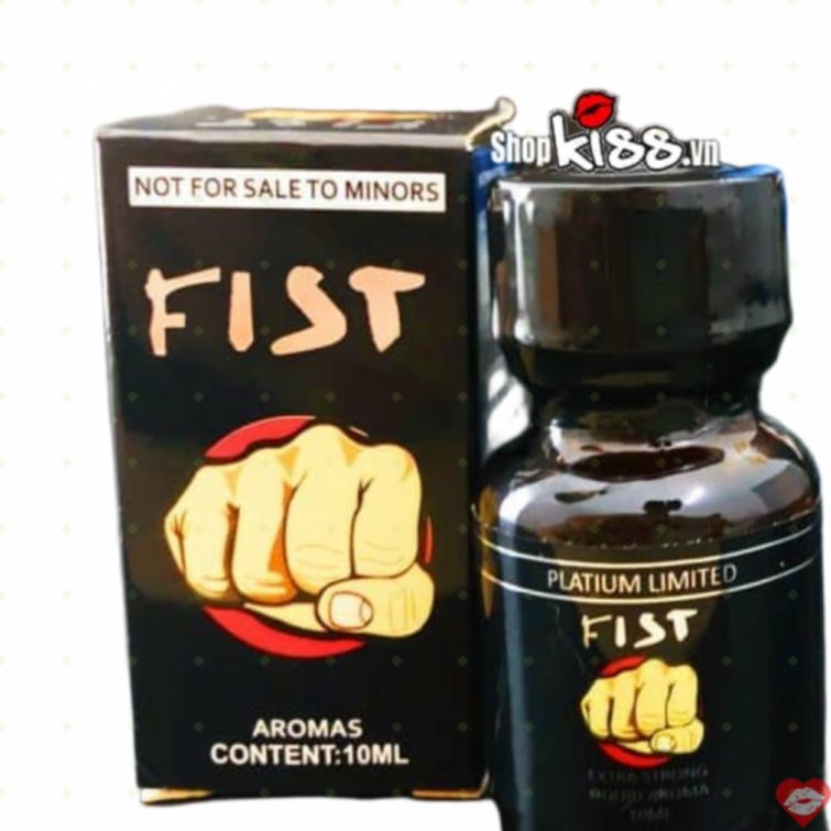 Fist Popper 10ml nhập Mỹ mạnh mẽ kéo dài hưng phấn 