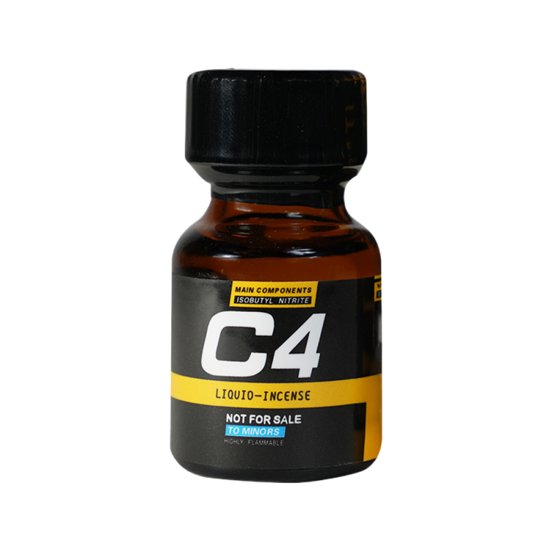  Địa chỉ bán Chai hít tăng khoái cảm Popper PWD USA C4 Black Yellow - Chai 10ml  chính hãng 