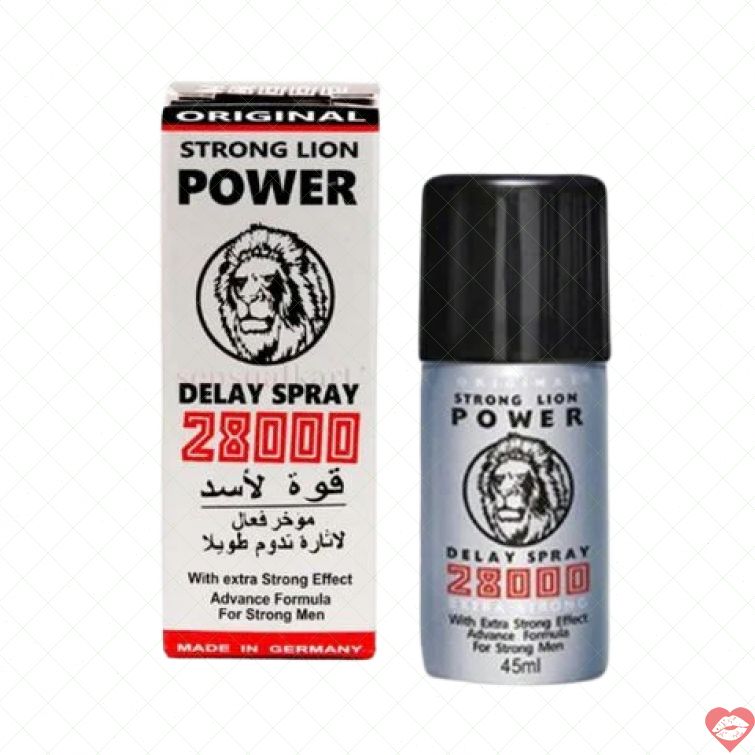 Xịt kéo dài Power Strong Lion 45ml mạnh mẽ bền bỉ 