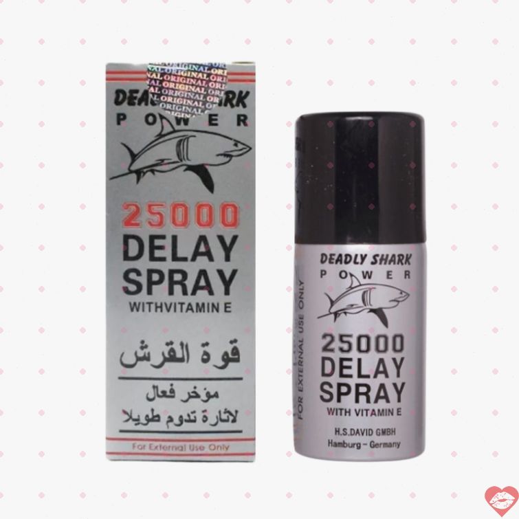 Chai xịt kéo dài thời gian Power Deadly Shark hiệu quả 