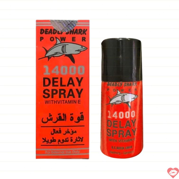 Xịt kéo dài Power Deadly Shark 14000 hiệu quả nhanh 