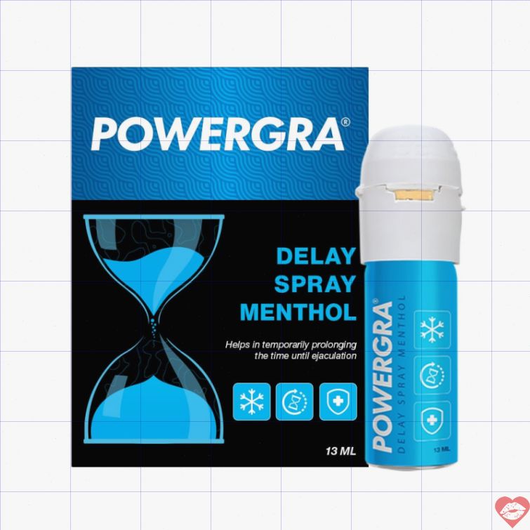 Xịt kéo dài Powergra Menthol tăng thời gian 13ml 