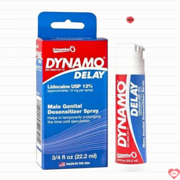 Chai xịt Dynamo kéo dài thời gian tăng hưng phấn 