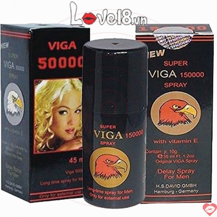 Xịt kéo dài Super Viga tăng thời gian quan hệ 