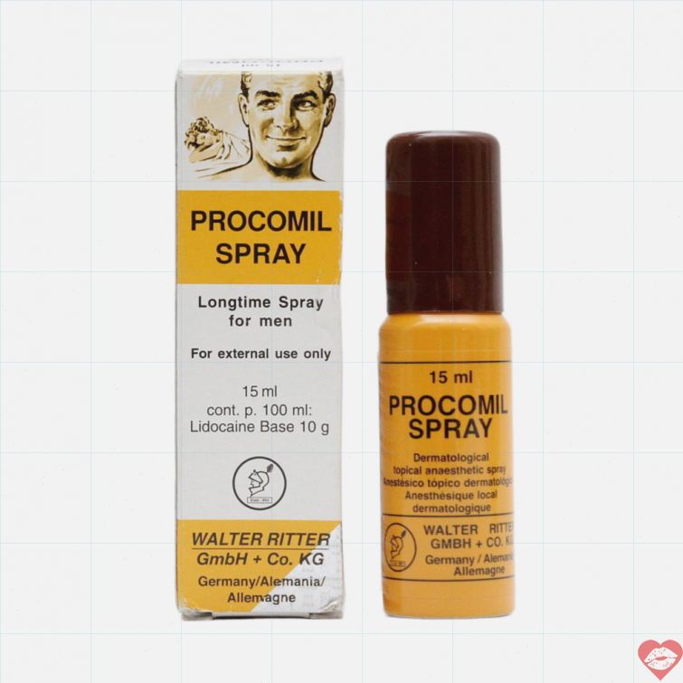 Xịt Procomil Đức kéo dài thời gian hiệu quả 