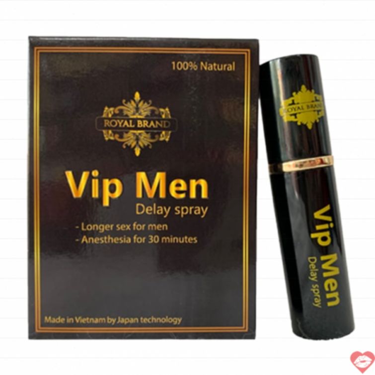 Chai xịt Vip Men kéo dài thời gian chính hãng 