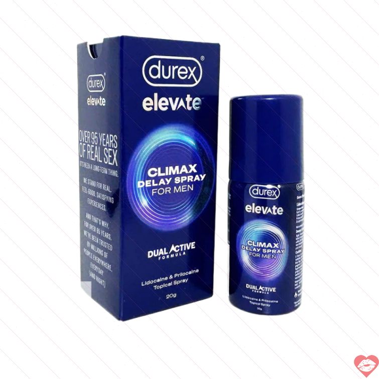 Xịt kéo dài Durex Elevate Climax Delay 20g hiệu quả 